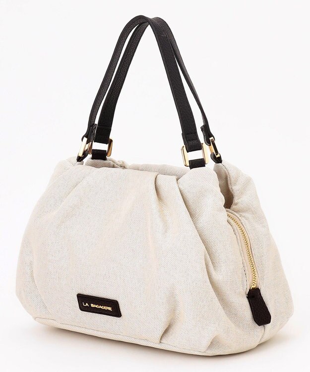 LA BAGAGERIE ナチュラルタックトート　mini ホワイト