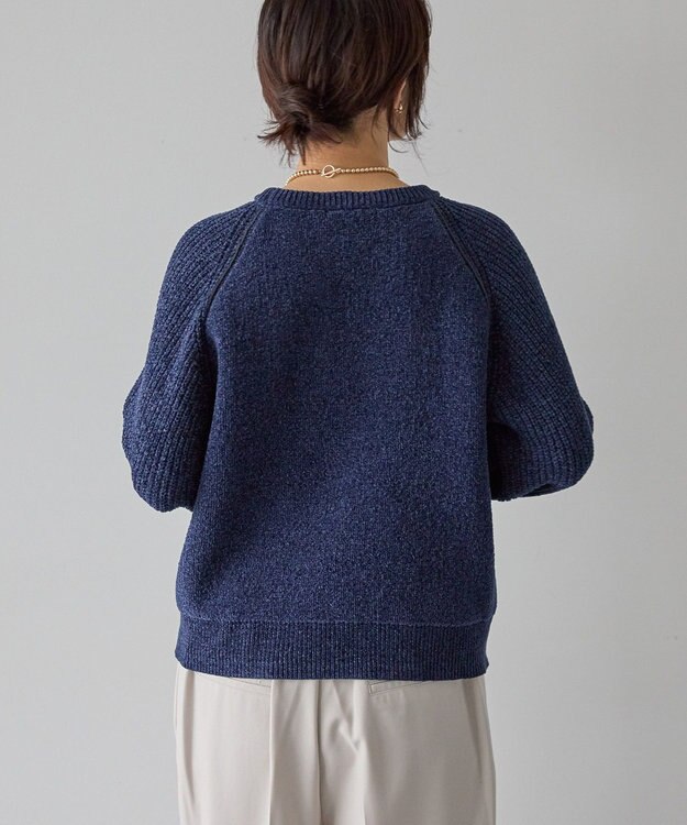 AMERICAN HOLIC モールパイピングプルオーバー Navy