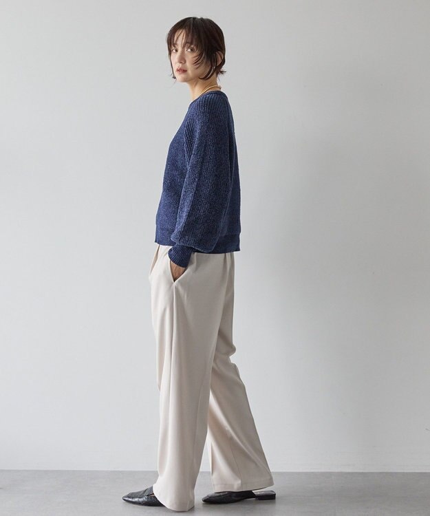 AMERICAN HOLIC モールパイピングプルオーバー Navy