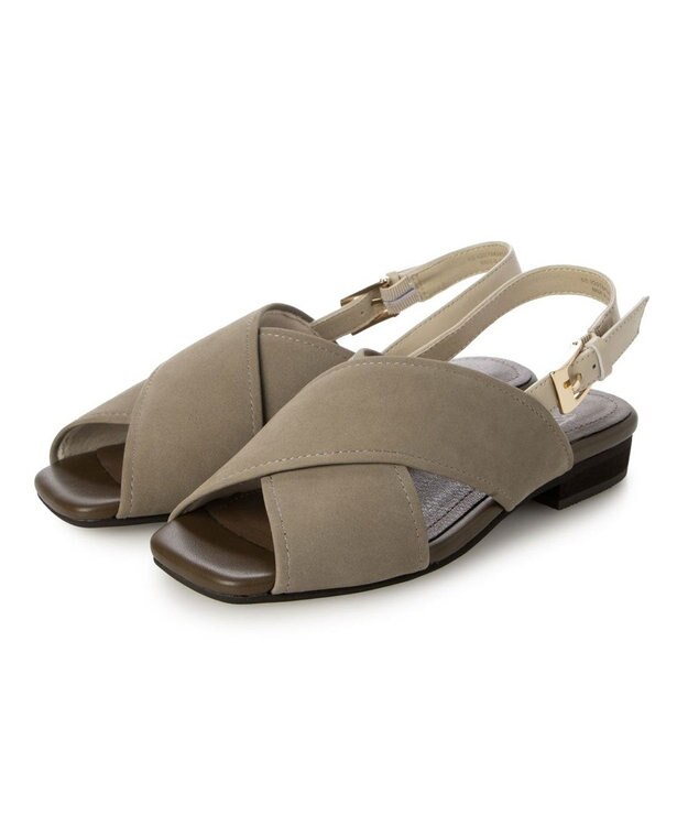 ing <ing>クロスベルトサンダル オークスエード