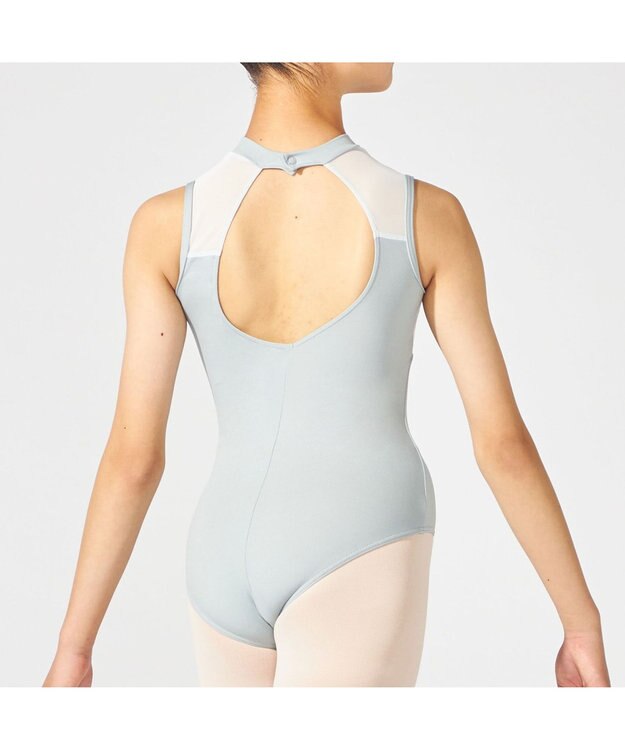 Chacott ハイネックレオタード アクアグリーン
