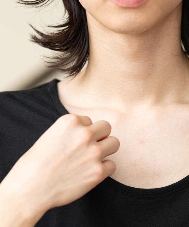 WEGO 【ユニセックス着用ITEM/MLサイズ展開】UネックT（SS） ブラック