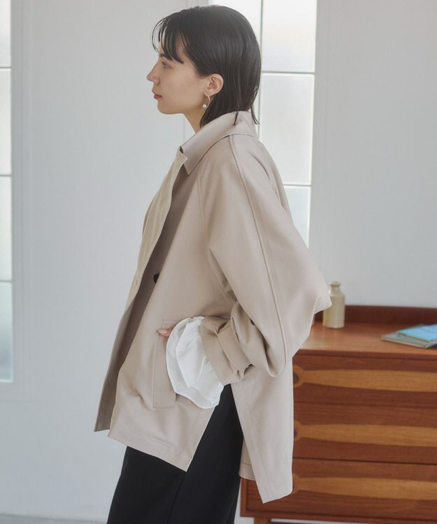 WEGO 【ANGIE VINTAGE】ショート トレンチコート ライトベージュ