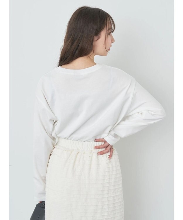 earth music&ecology Ｆｌｏｗｅｒ　グラフィックロンＴ A