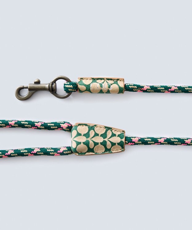 COQ UPBEAT CROSS ハンズフリーロングドッグリード グリーン