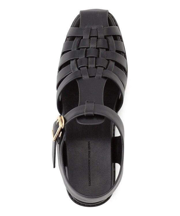 23区 グルカ サンダル ブラック系