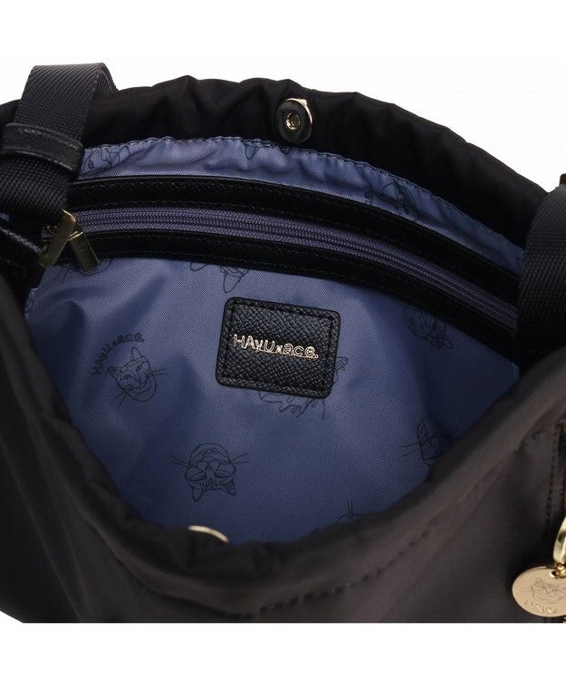 ACE BAGS & LUGGAGE HAyU × ace.  ユッカ ショルダーバッグ 17831 ブラック