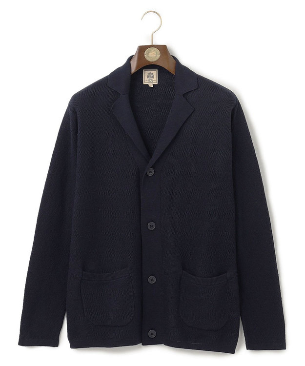J.PRESS MEN 【WEB・一部店舗限定】アンカーニットジャケット ネイビー系