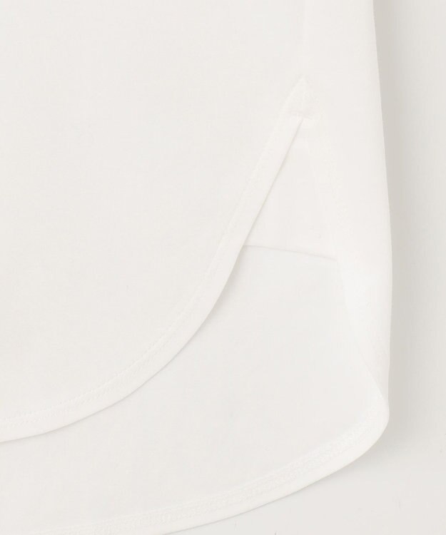 自由区 L 【WEB限定・洗える】ハイカウントインナー カットソー オフ