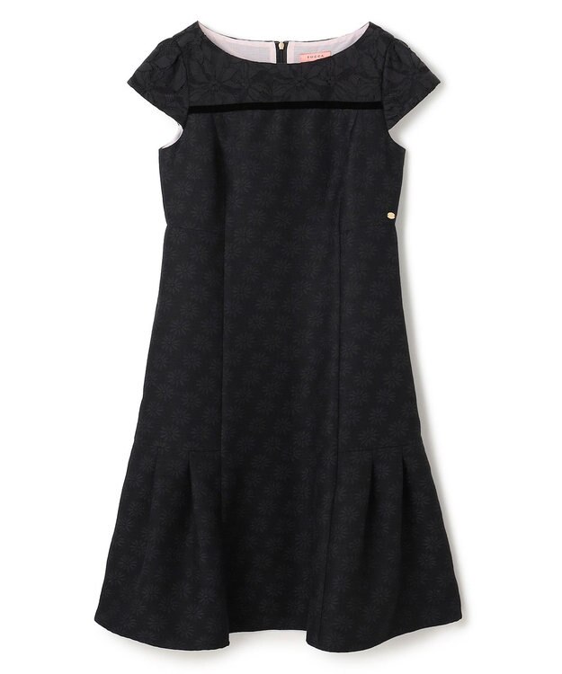 TOCCA 【消臭】SMILE FLOWER DRESS ドレス ブラック系