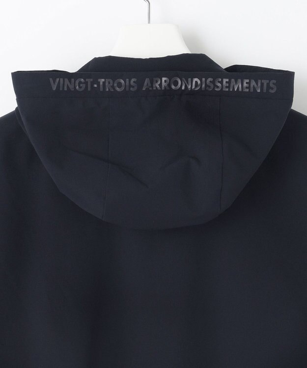 23区GOLF 【MEN/キングサイズ】【撥水・ストレッチライトフードベスト ネイビー系