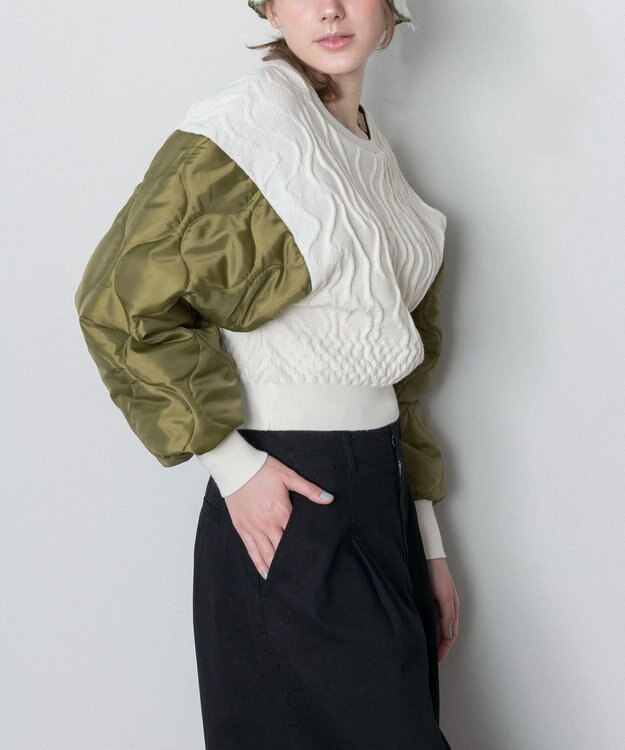 TRICOTE バンピートップス 80IVORY