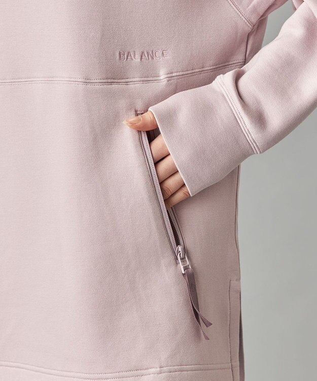 Chacott ダンボールプルオーバー グレイッシュローズ