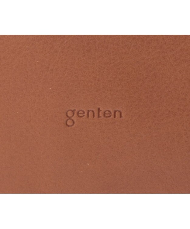 genten サステナブル巾着Ⅱ ワンハンドルトート キャメル