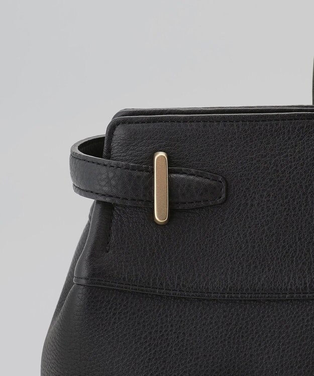 GOTAIRIKU 【ETIAM】シュリンク サイドベルトブリーフケース《Unite》 ブラック系