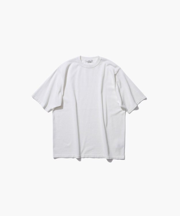 ATON FRESCA KNIT | ハーフスリーブプルオーバー - UNISEX WHITE