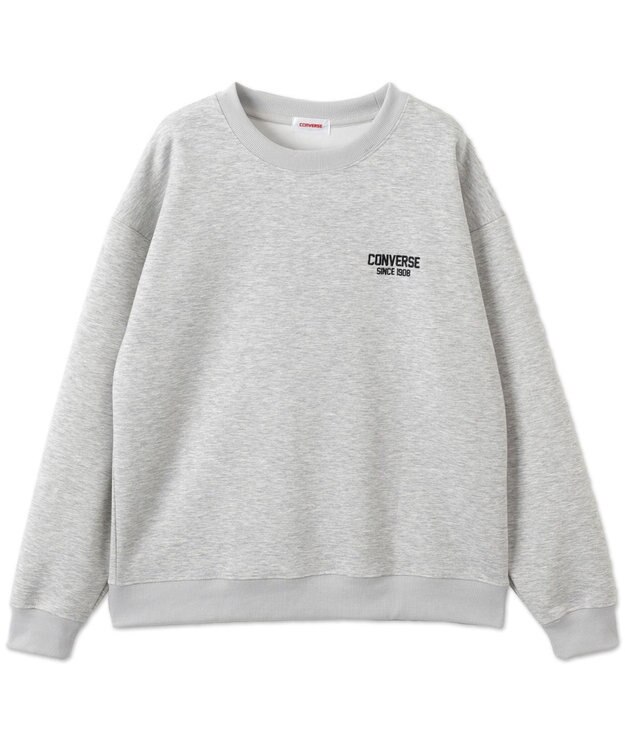 WEGO 【ユニセックス着用ITEM】CONVERSEバックサガラプルオーバー ライトグレー