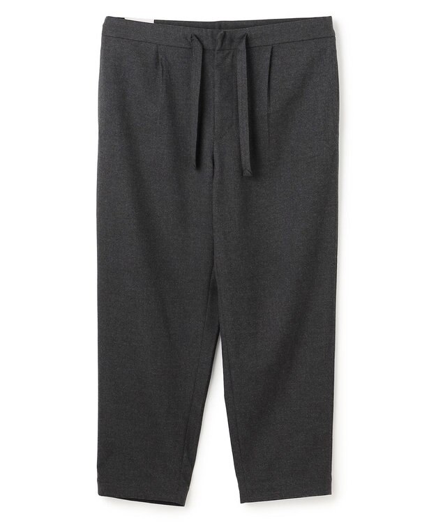 UNFILO MENS 【OCEANS 雑誌・web・YouTube 掲載】FLANNEL TOUCH 機能美パンツ ワイド グレー