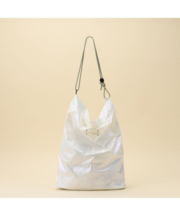 ACE BAGS & LUGGAGE W&.Day Night メル ポケッタブルバッグ Mサイズ 11782 ダブルアンドデイナイト オーロラホワイト