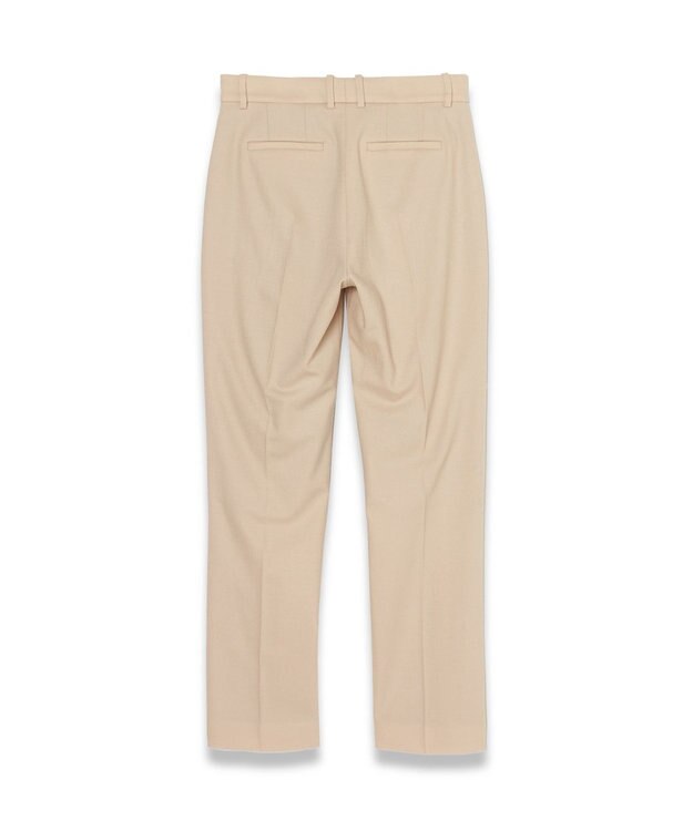 JOSEPH ライトフランネル　スリムストレートトラウザーズ Champagne