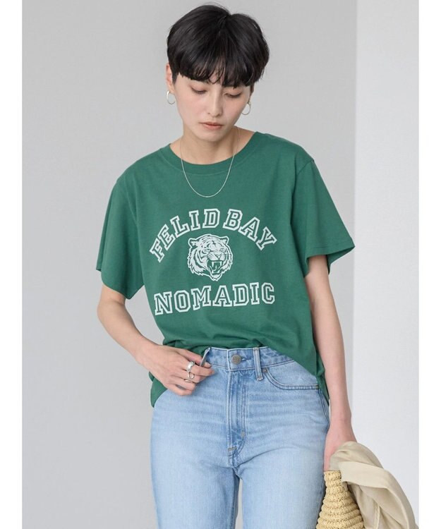 AMERICAN HOLIC ＴＩＧＥＲカットＴＥＥ Green