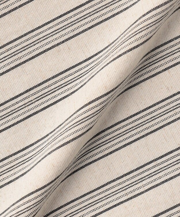 J.PRESS YORK STREET 【WOMEN】リネンストライプ スカート アイボリー系1