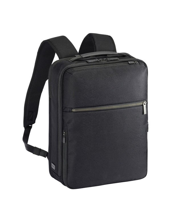 ACE BAGS & LUGGAGE ace. ガジェタブルSF ビジネスリュック A4サイズ 14インチPC収納２気室 68781 エース ブラック