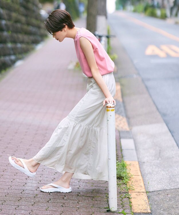 SHARE PARK LADIES 【23.65／イーシプサムチョンユクオ】　足袋トングサンダル ホワイト系