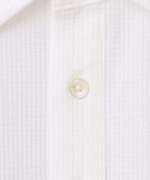 JOSEPH HOMME コンパクトサッカージャージー　ポロシャツ ホワイト系