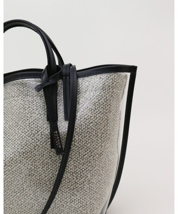 MORROW by thank 【軽量】CECILY OW 2way バッグ 1インナーSET ブラック X BWミックス