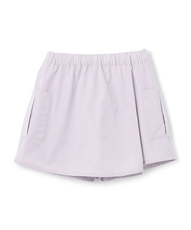 UNFILO 【110-150cm】FINE MOVE ラップキュロット ライトパープル