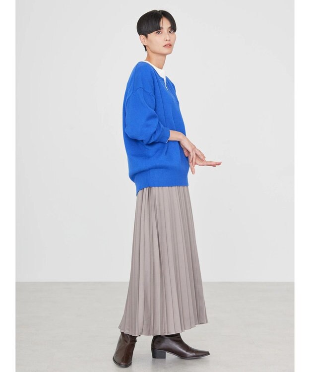 AMERICAN HOLIC バイパチスキッパーニットプルオーバー Blue