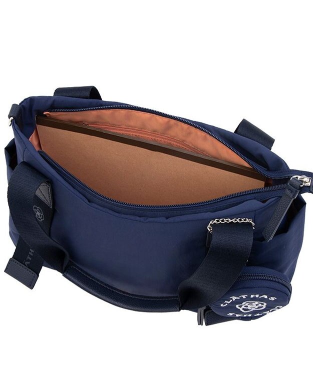 CLATHAS レザン 2wayハンドバッグ ネイビー