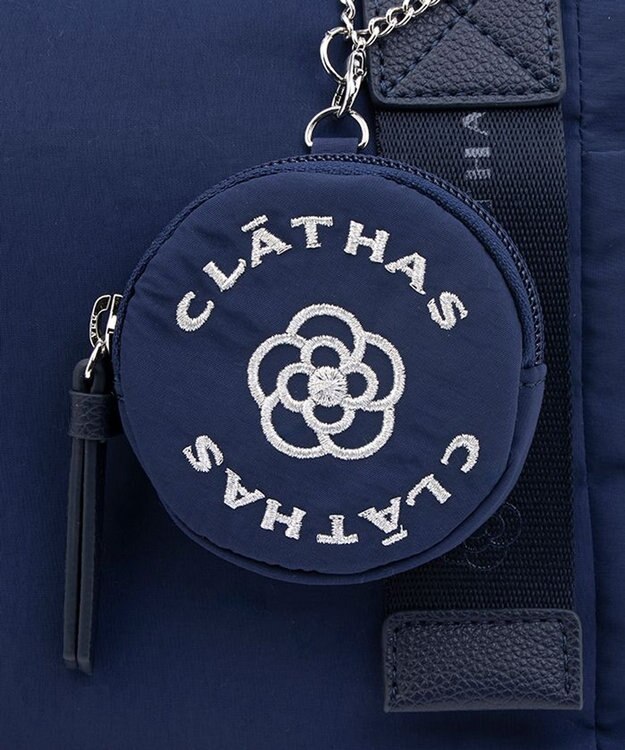 CLATHAS レザン 2wayハンドバッグ ネイビー