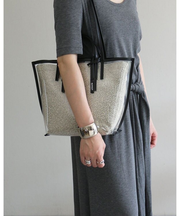 MORROW by thank 【軽量】CECILY OW 2way バッグ 1インナーSET ブラック X BWミックス