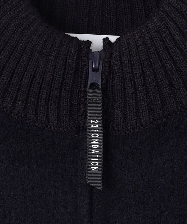 23区GOLF 【23Fondation/WOMEN】エアー ニットアウター ネイビー系