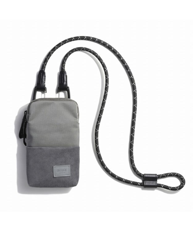 ACE BAGS & LUGGAGE UNTRACK OUTDOOR/CE スマホショルダー 60051 アントラック グレー