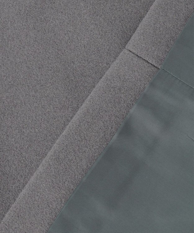 ANY フェイクウールベスト グレー