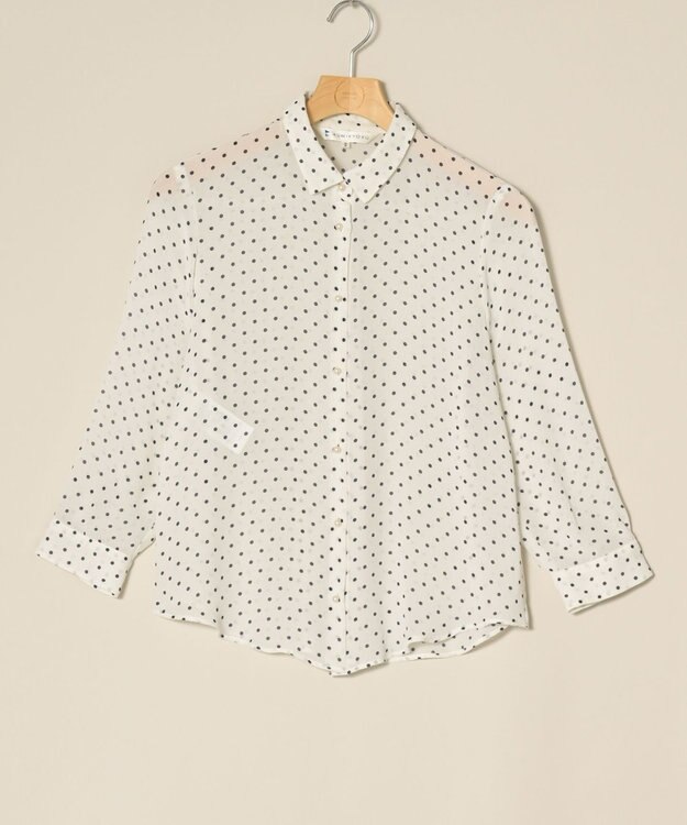 ONWARD Reuse Park 【組曲】ブラウス春夏 オフホワイト