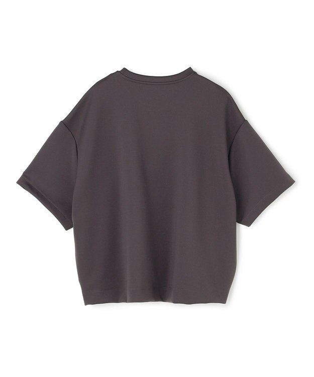 UNFILO L BEAUTY FORM JERSEY light サイドZIP プルオーバー チャコール