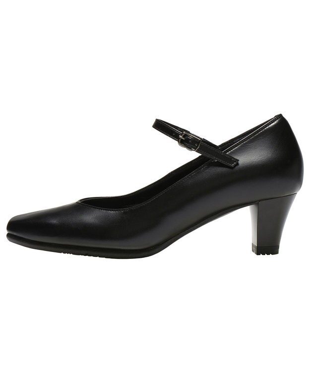 ASICS WALKING ペダラウォーキングシューズ E ヒール高5.0cm ブラック系