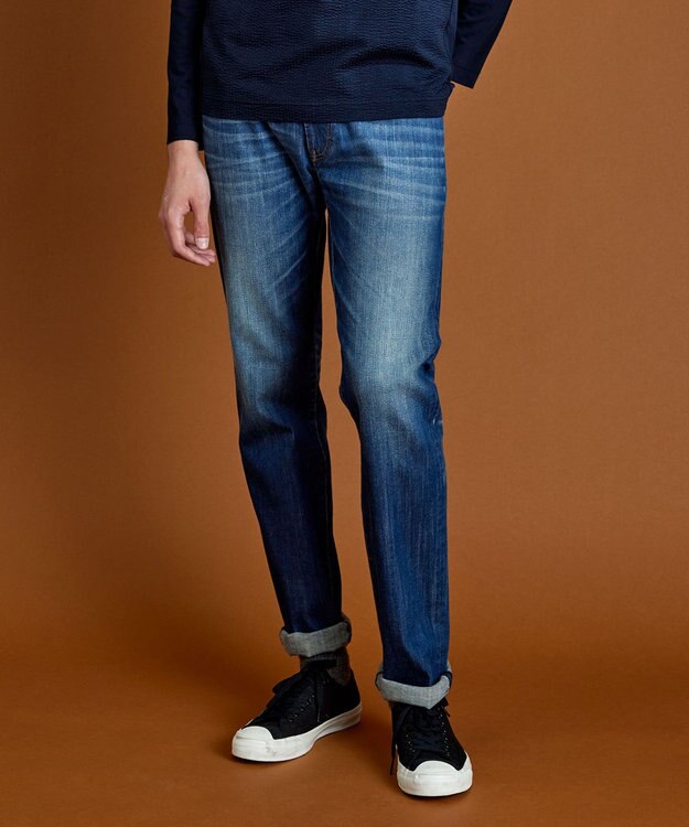 JOSEPH ABBOUD 【サスティナブル】オゾンハイパワーデニム ネイビー系