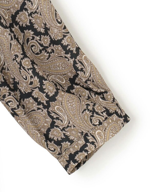 23区 S 【洗える】Ratti ヴィンテージペイズリープリント ワンピース モノトーンプリント