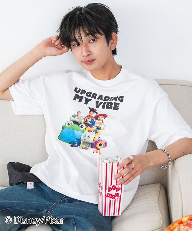 WEGO 【ディスニー/マーベル/スター・ウォーズ/ユニセックス着用ITEM/SMLサイズ展開】キャラクターズグラフィックT2（SS） 柄13