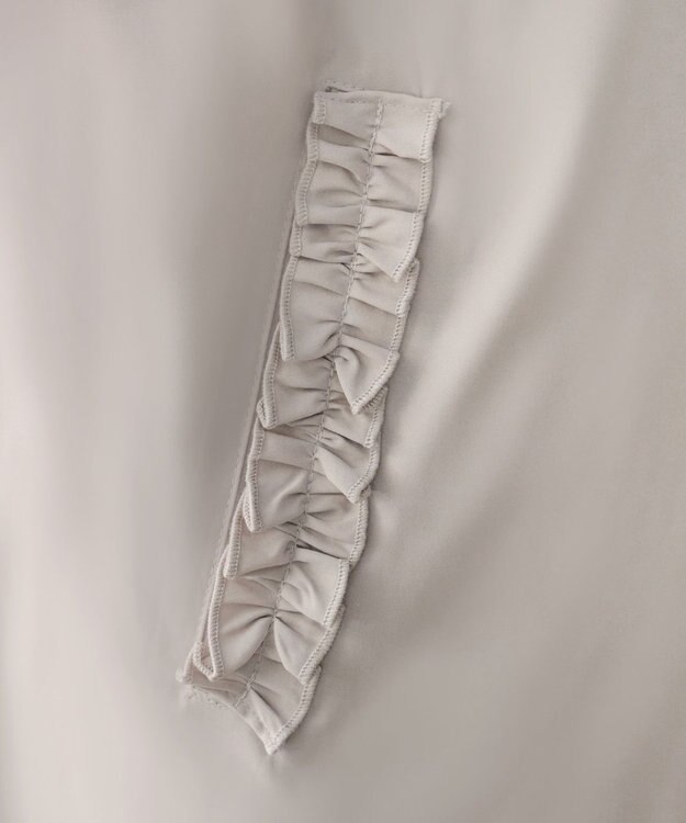 Tiaclasse ボリュームスリーブマウンテンフーディー グレージュ