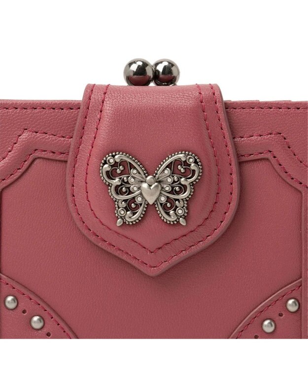 ANNA SUI ナーシャ 口金二つ折り財布 ピンク