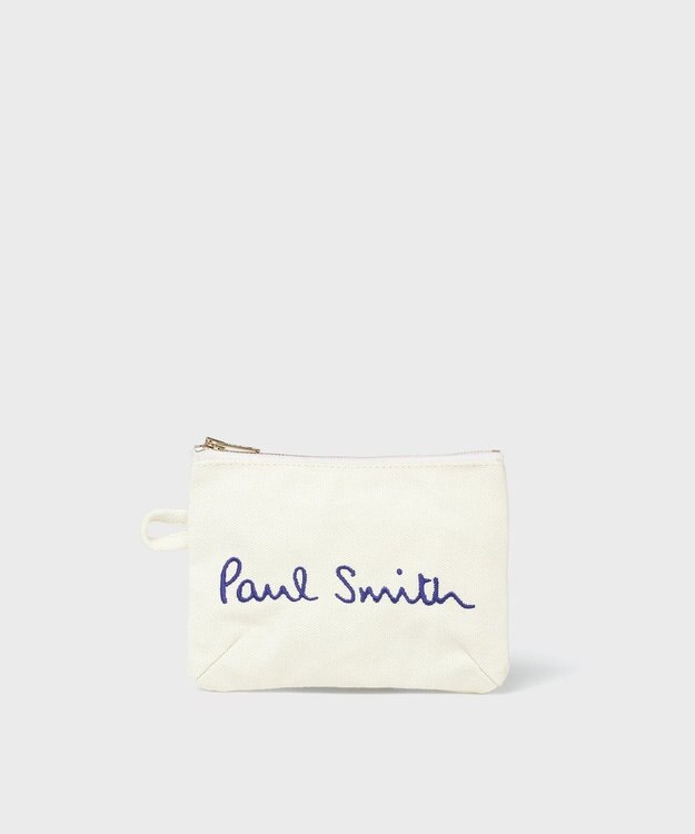 Paul Smith Paul Smith Logo ポップカラー ポーチ オフホワイト