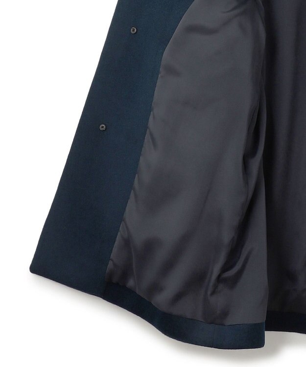 JOSEPH HOMME グロッシーウール　バルマカーンコート ネイビー系