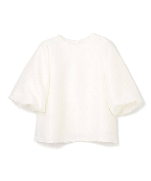 UNFILO カットジャカード ブラウス オフ