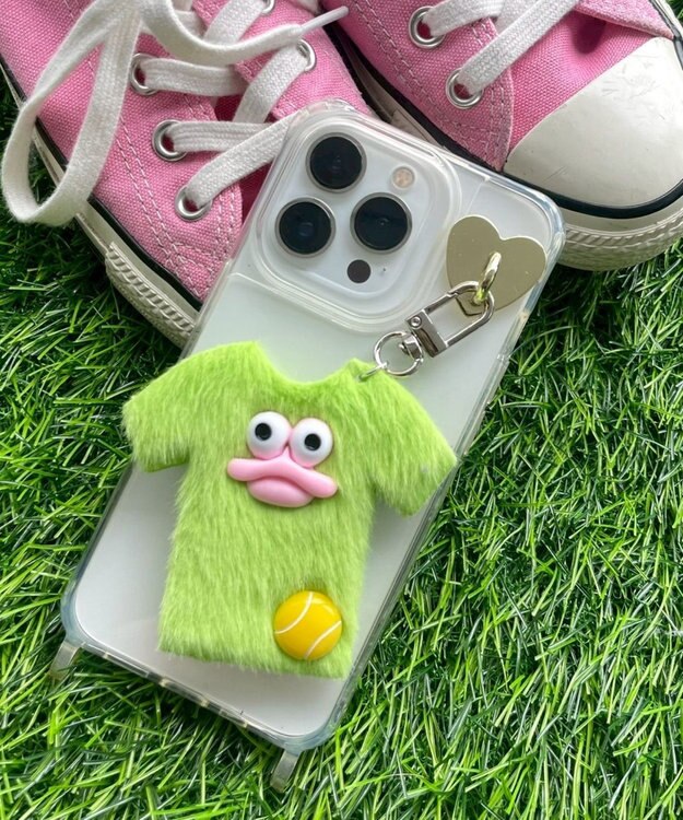 WEGO イケイケスポーツユニフォームモンスターぬいぐるみキーホルダー グリーン